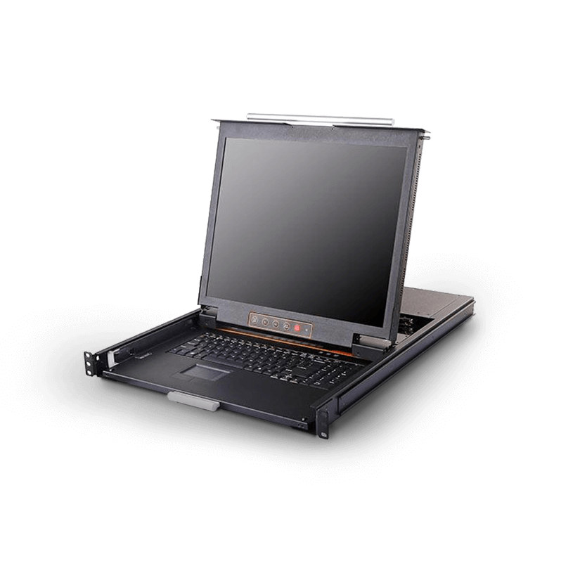 Kinan DL1901 LCD KVM Dual Rail 19 Inch - ELCO
